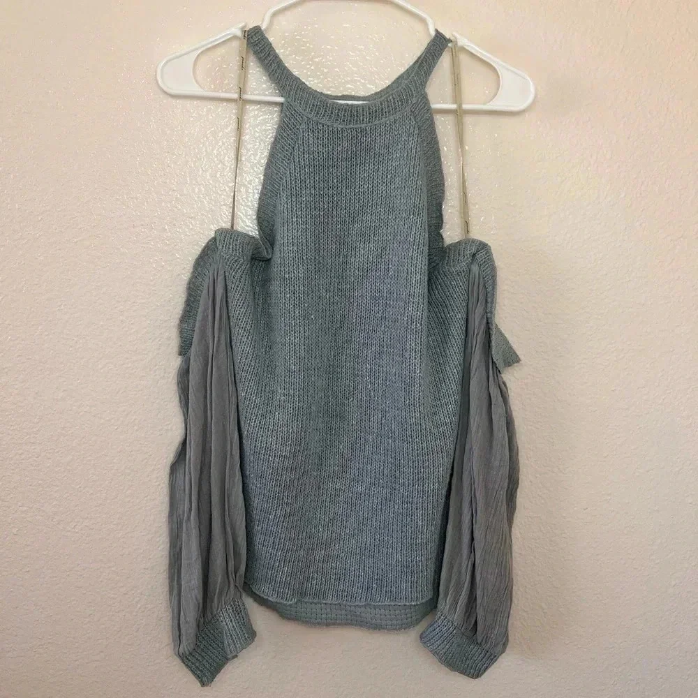 Gimmicks Cold Shoulder Sweater - Picture 4 of 11